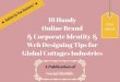 18 handy online brand & corporate identity & web designing tips for global cottages industries