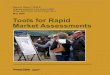 May 2008 Tools For Rapid Market Assessments