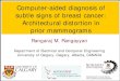 detection of architectural distortion in mammograms