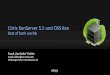 Citrix XenServer 5.5 und OSS Xen