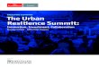 The Urban Resilience Summit: Innovation, Investment, Collaboration