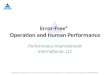 Error-Free® Operation and Human Performance