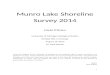 Munro Lake Shoreline Survey