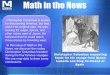 Math in the News: Issue 63
