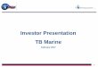 Investor Presentation February 2017 TB