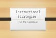 Instructional strategies 2