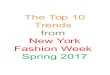 The top 10 trends from new york fashion week spring 2017