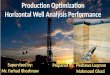 Production Optimization: Horizontal Well Analysis Performance