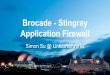 Brocade - Stingray Application Firewall