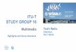 ITU-T Study Group 16 Introduction