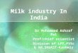 Milk industry in india