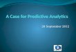 A Case for Predictive Analytics - Aren Arakelyan - Fiveonenine games