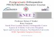 Knee soft tissue postgraduate orthopaedic 2016