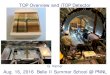 TOP Overview and iTOP Detector Aug. 16, 2016 Belle II Summer 