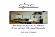 Interactive Video Faculty Handbook