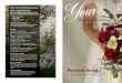 wedding hire leaflet