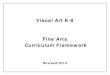 Visual Art K-8 Fine Arts Curriculum Framework