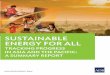 Sustainable Energy for All: Tracking Progress in Asia and the Pacific 