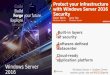 Protect your infrastructure with Windows Server 2016 Security Built 