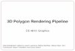 3D Polygon Rendering Pipeline