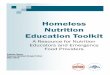 Homeless Nutrition Education Toolkit