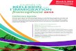 Consult the conference agenda of the 10th Journée de réflexion sur 