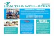 Health and Wellness Schedule