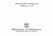 Annual Report 2010-11 Ministry of Defence