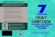 7 Errors that Sabotage