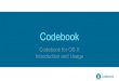 Codebook for macOS