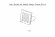 User Guide for Nokia Image Frame SU-4