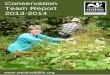 Conservation Team Report 2013-2014