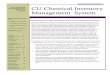 CU Chemical Inventory Management System