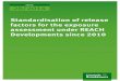 Standardisation of release factors for the exposure assessment 