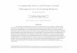 Comparing Active and Passive Fund Management in Emerging 