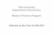 Information on Graduate Study in Economics