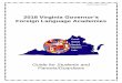 2017 Virginia Governor's Foreign Language Academies