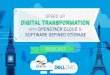 Speed up Digital Transformation with Openstack Cloud & Software Defined Storage
