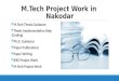 M.Tech Project Work in Nakodar