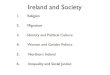 Ireland and Society, Lecture One:  Religion