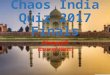 Chaos 2017 India Quiz Finals