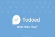 Leveraging Todoed for educational productivity - Rajath D M