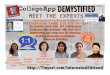 College Apps Demystified  Namita Gupta