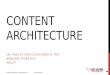Content Architecture at WordCamp Ottawa 2016