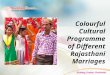 Colourful Cultural Programme Of Different Rajasthani Marriages