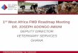1st West Africa Foot and Mouth Disease Roadmap Meeting