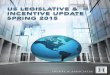 H&A US Legislative and Incentive Update Spring 2015