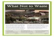Comm415- What Not to Waste