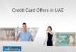 Credit card offers in uae