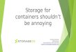 StorageOS, Storage for Containers Shouldn't Be Annoying at Container Camp UK